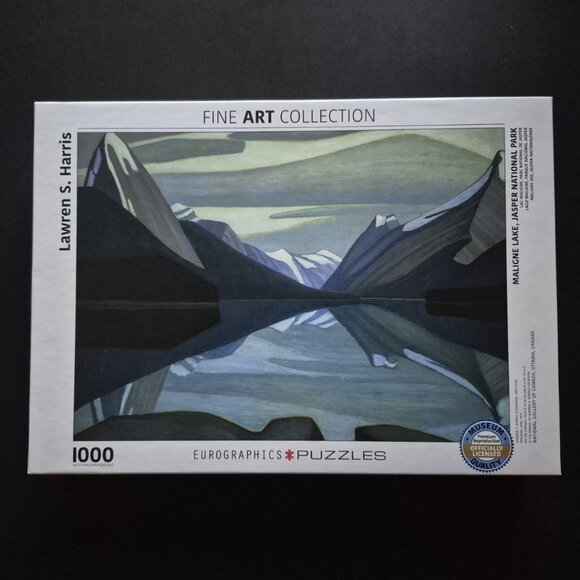 1000 Piece "Maligne Lake, Jasper National Park" Jigsaw Puzzle - Picture 1 of 3